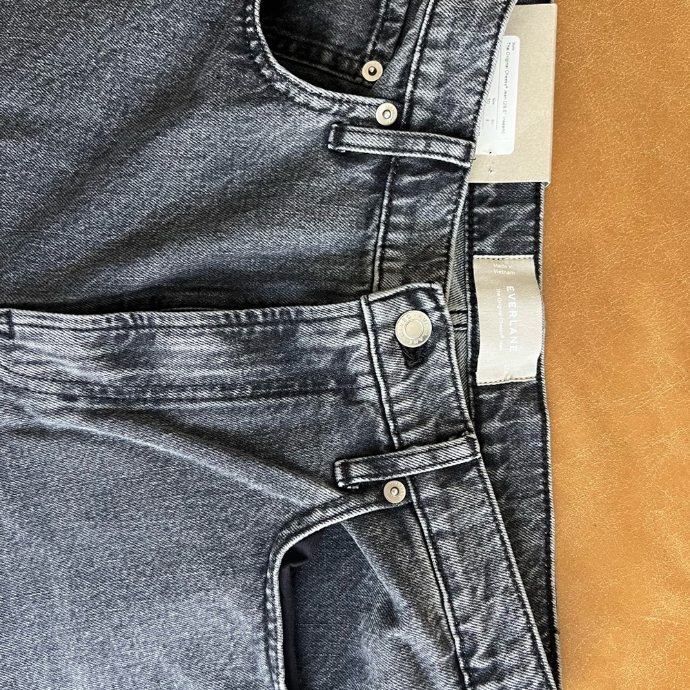 Everlane Women's Original Cheeky Jean - Washed Charcoal